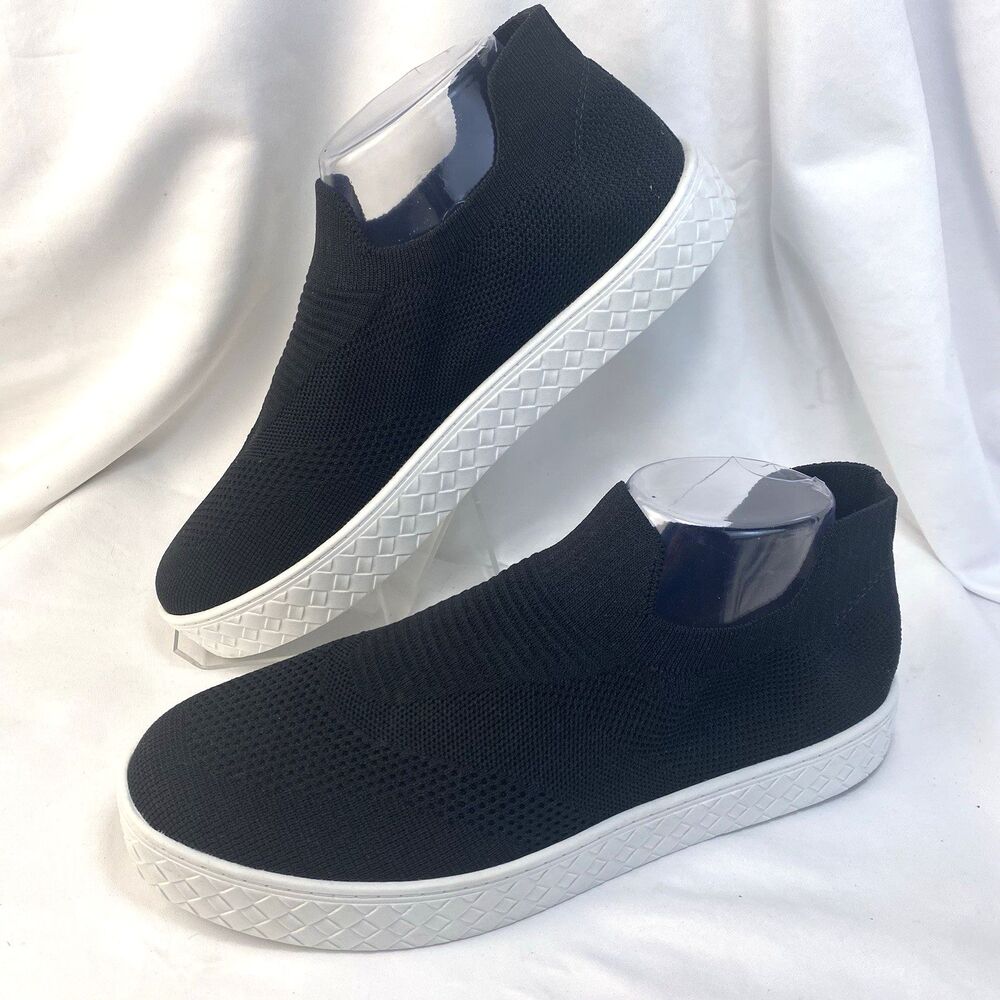 Moleca Women's 39 US 10 Slip-On Shoes Mesh Fabric Upper Platform Sole Brazil